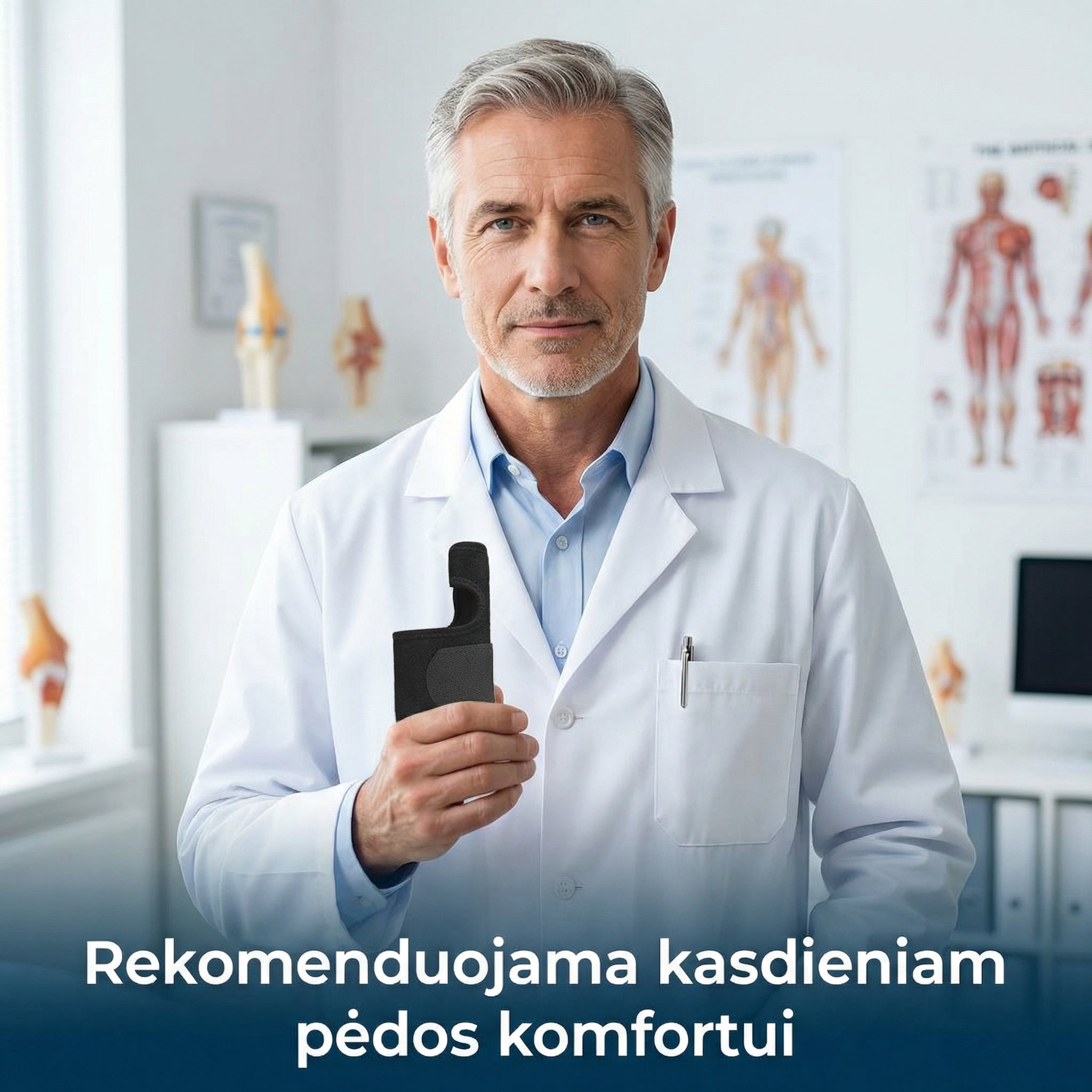 OrthoFlex - Pėdos Pirštų Deformacijos Korektorius