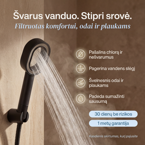 3-1 Premium Filtruojama Dušo Galvutė