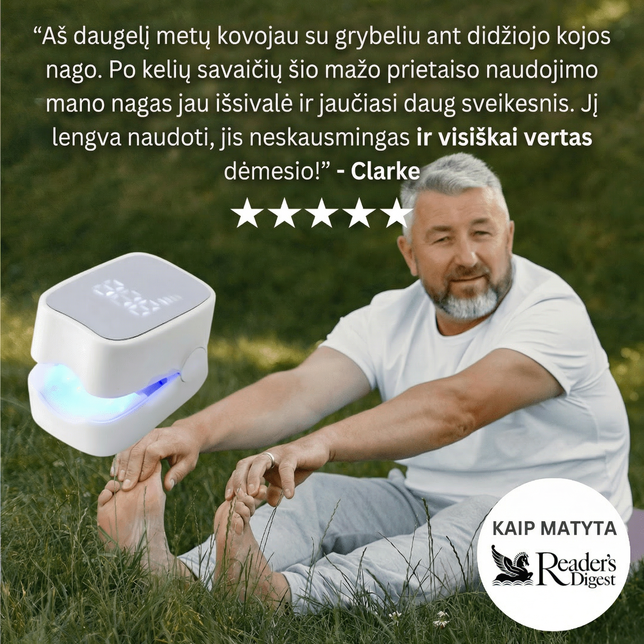 ClearNail – Pažangus sprendimas nuo nagų grybelio