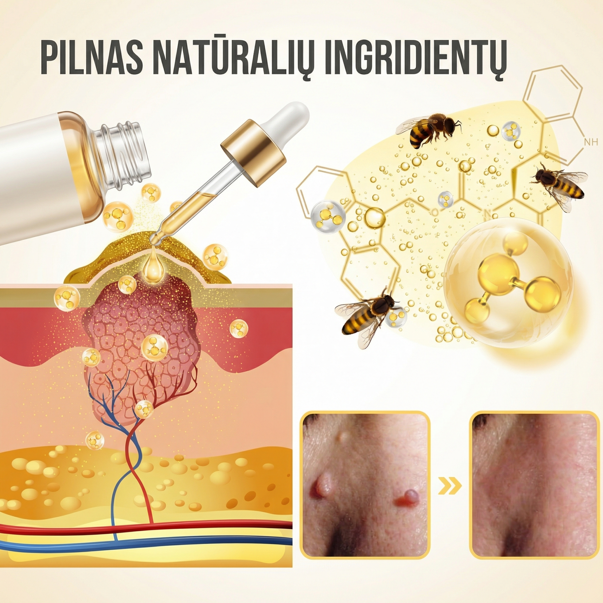 Bičių Aktyvusis Odos Priežiūros Purškalas