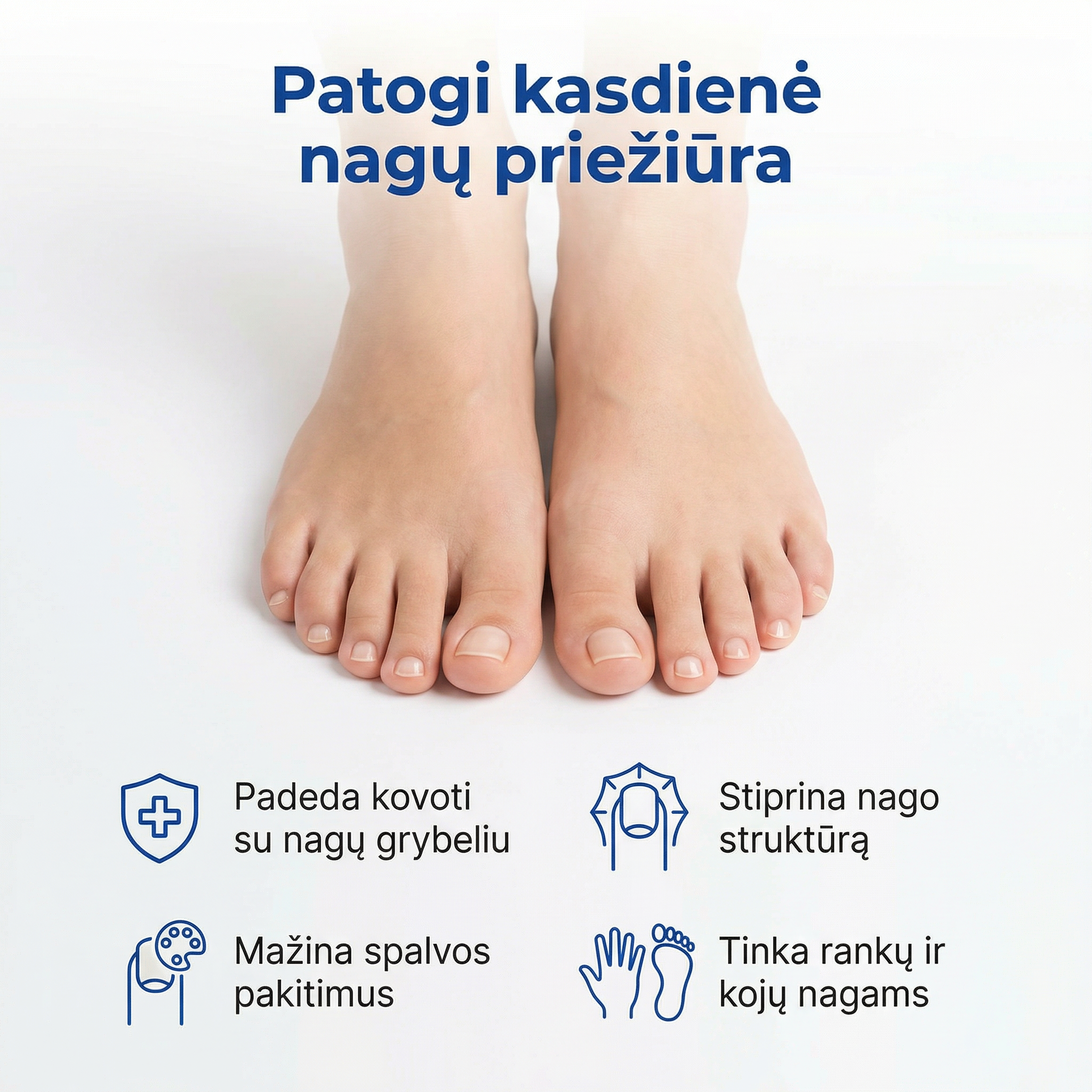 NAGUREX – Naktinis hidrogelio pleistras nuo nagų grybelio