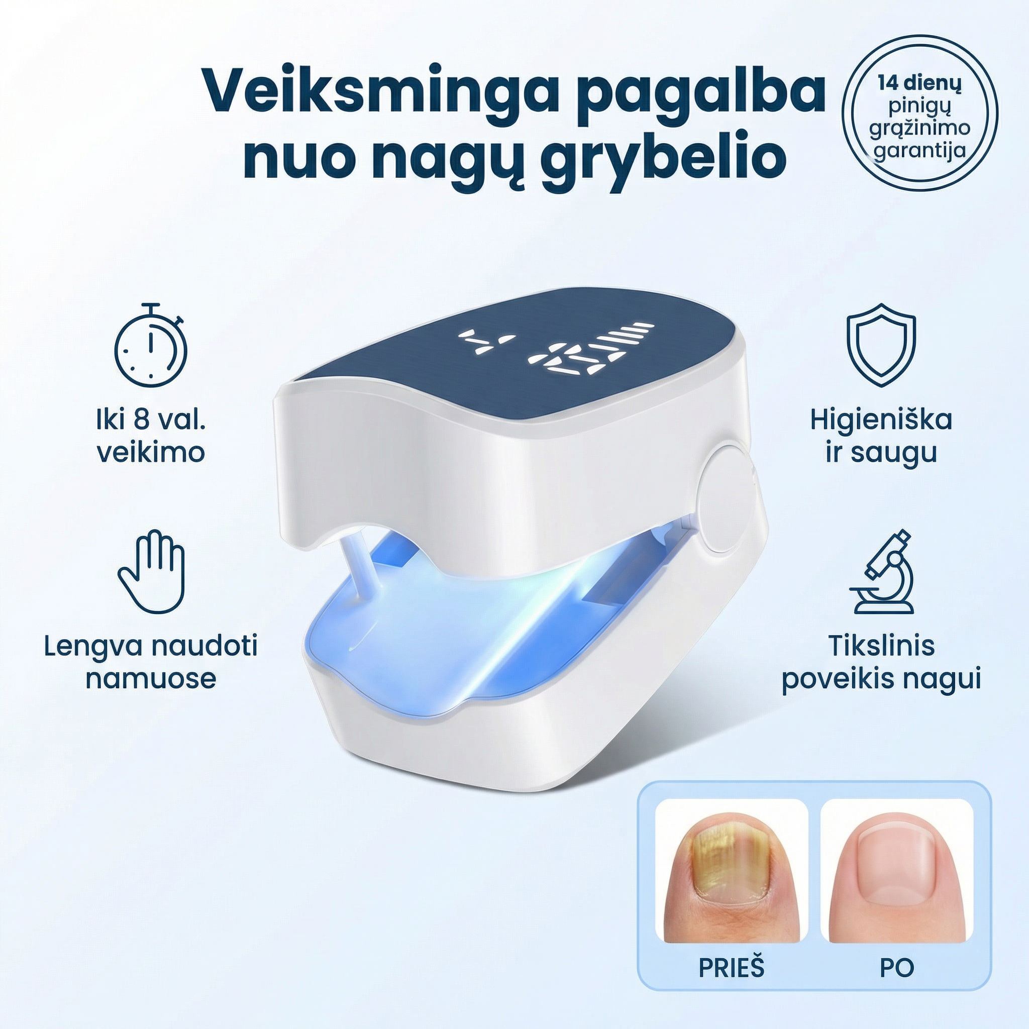 ClearNail – Pažangus sprendimas nuo nagų grybelio